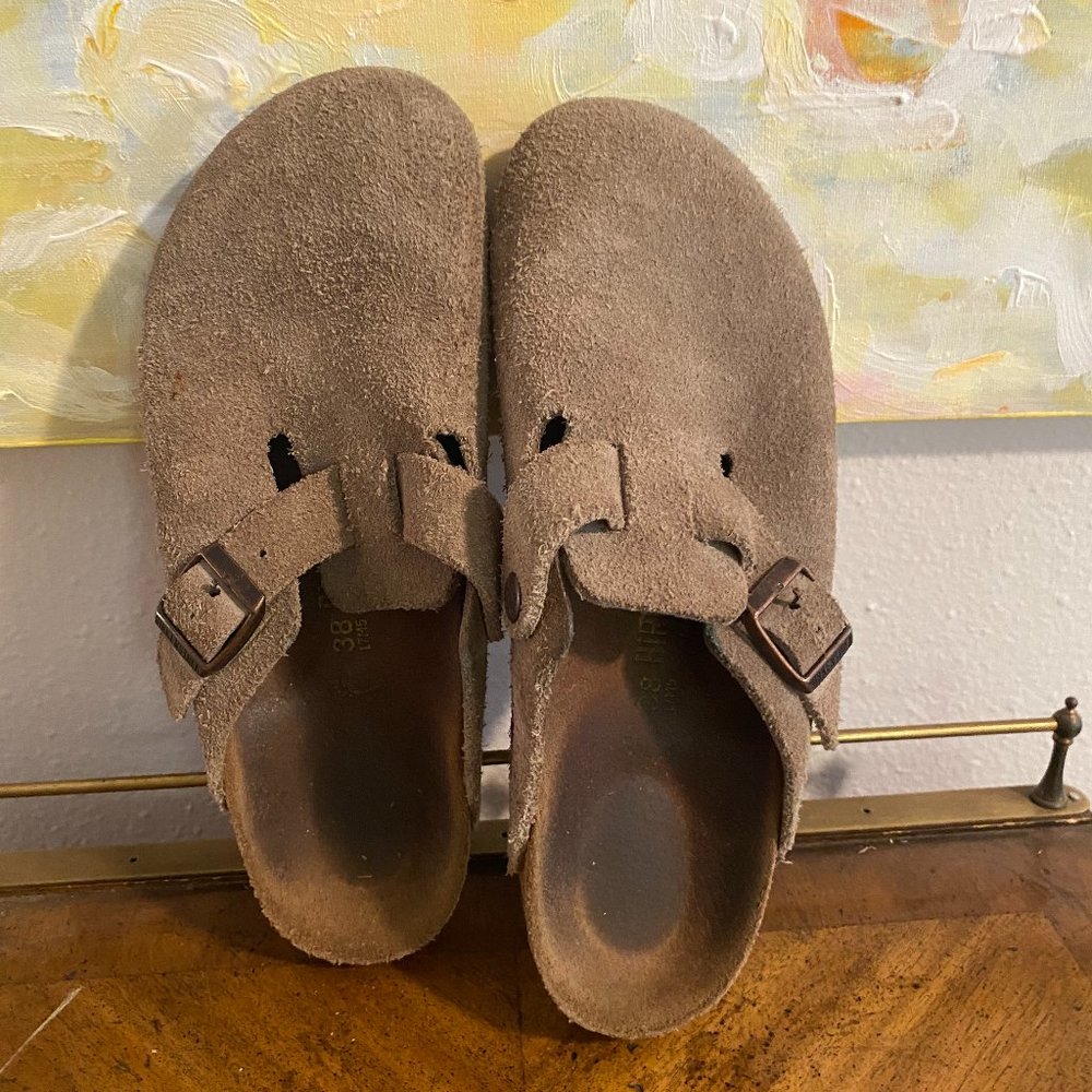 Birkenstock close to sandals